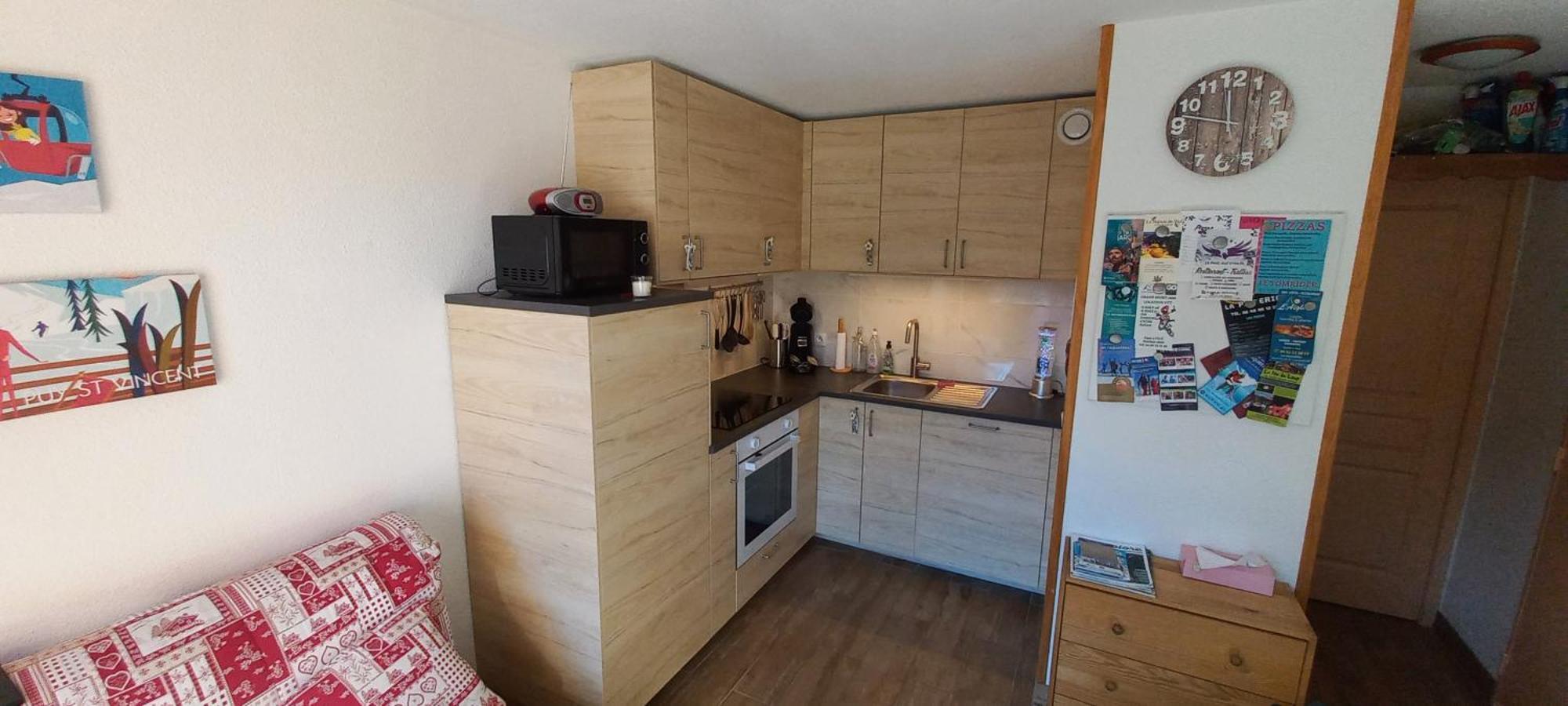 Appartement Puy Saint Vincent 1800 - 6 Personnes Пюи-Сен-Венсан Экстерьер фото